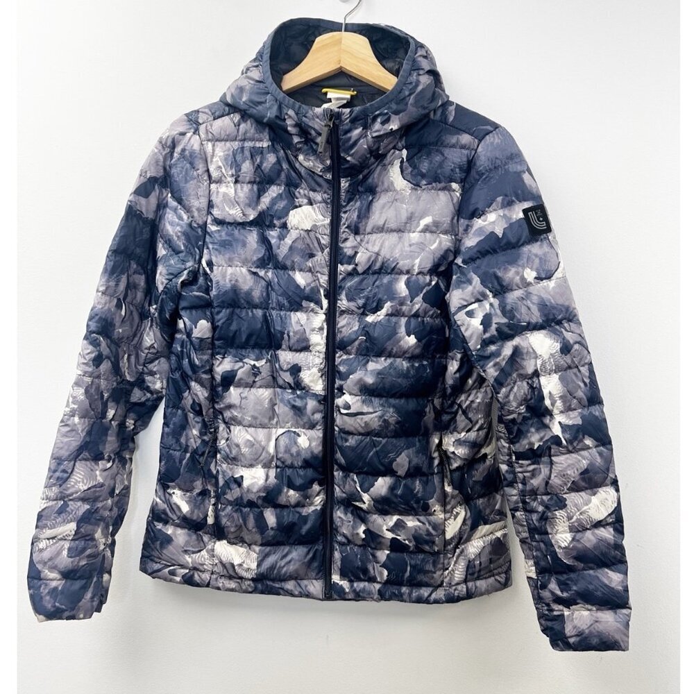 Lole Down Fill Quilted Hooded Women’s Winter Jacket Women Sz Small